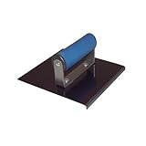 Bon 22-730 6-Inch by 6-Inch Blue Steel Sidewalk Edger with 1-Inch Radius and 1-1/8-Inch Lip with Com