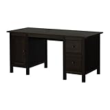 IKEA(イケア) HEMNES ブラックブラウン 20196384 デスク、ブラックブラウン
