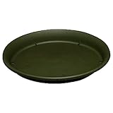 アイリスオーヤマ 受け皿 素焼風受皿 15号 ハーブグリーン