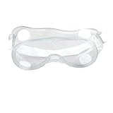 ラボファクトリー伸縮バンドクリアブルーソフトプラスチックメガネゴーグル