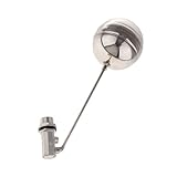 Fenteer 実用的　DN15　水タンク　給水塔　水槽　フロートバルブ　ステンレス　