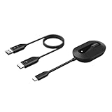 Belkin ワイヤレス HDMI 送受信機 無線ディスプレイアダプター｜1080P 60Hz USB-C対応・送信機＆受信機セット｜設定不要・プラグ＆プレイ｜遅延低減・会議/プレゼン/授業用 AVC024dqBK