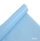 its 壁紙 無地 簡単貼付 防水 かんたん貼付シールタイプ リフォーム DIY 壁紙シール 45cm×10m (ライトブル（5589#))