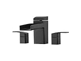 Pfister rt6 – 5dfb Kenzo 2-handle滝ローマの浴槽でトリムマットブラック