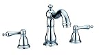 Lenova B500PC Apogee Traditional Widespread Bathroom Faucet with Brass Pop-Up Drain, Polished Chrome
