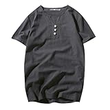 [vigerkar] 七分袖 Tシャツ メンズ 夏服 メンズ おしゃれ トップス 人気 無地 大きいサイズ シンプル 夏服 メンズ 大きいサ