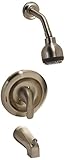 Moen L82001SRN Posi-Temp Pressure Balanced Tub and Shower Trim from the Adler Collection, Spot Resis