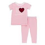Kickee Pants SLEEPWEAR ユニセックス・ベビー カラー: ピンク