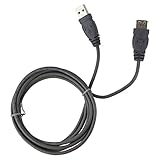 Belkin USB A/A Extension Cable, USB Type-A Female and USB Type-A Male (6 Feet), Black
