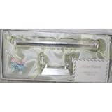 Silver Plated Christening Certificate Holder with Stand by Shudehill