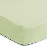 Sealy Therma-Fresh Moisture Wicking Crib Sheet, Sage Green by Sealy