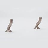 Rohl U.6793IB-2 Inca Brass Deck Unions for Bridge Faucet U.6793 [並行輸入品]