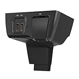 槌屋ヤック(Tsuchiya Yac) 車種専用品 トヨタ 80系 ハリアー 専用 増設ソケット 電源BOX ブラック SY-HR14