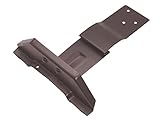 雪止 金具 スワロー工業 横葺用 先付 ふらっと萬 羽根 180mm 足巾60mm ダークブラウン SUS304 30入