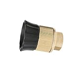 F Fityle M14x1.5　4.2cm　プロフェッショナルフォーム　ノズル　ジェネレータ対応　ノズルチップ　黄銅　高品質