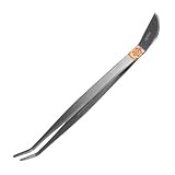 三木章 ピンセット S-31A（曲） ／盆栽用品