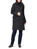 [ロンドントラディション] 公式 英国製ロングダッフルコート ERICA レディース 170 Mid Grey XS