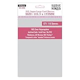 101.5x153mm XXL Super Large Card Sleeves (110)