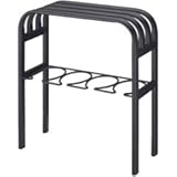 ベンチブーツラック　ライン（LINE）　ブラック［山崎実業］【ポイント5倍】