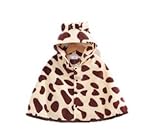 フード 付き マント ポンチョ ケープ フリース キリン マント 赤ちゃん ベビー キッズ