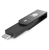 Thetis Pro-C FIDO2 セキュリティキーは、USB CまたはNFCデバイス経由で接続、FIDO 2.0 2要素認証 (2FA) Type C Windows / MacOS/Linus/Gmail/Facebook/Dropbox/Githubの多層保護(HOTP)用