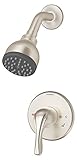 Symmons 9602-PLR-1.5-STN Origins 1-Handle Tub & Shower Faucet, Satin Nickel [並行輸入品]