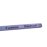 1cmアイボリープリントリボン 装飾材料 英字Handmade　結婚．ウエディング．パーティー．誕生日．装飾．ギフト．クリスマス用リボン 装飾材料 パイプル
