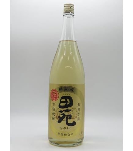 Amazon.co.jp: 田苑 金ラベル [ 焼酎 25度 鹿児島県 900ml ] : 食品