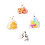 EXCEART 4 パック ドールハウス おもちゃ ミニ キャンディ プレイセット ミニチュア キャンディ おもちゃ ミニ おもちゃ ミニチュア キャンディ おもちゃ お