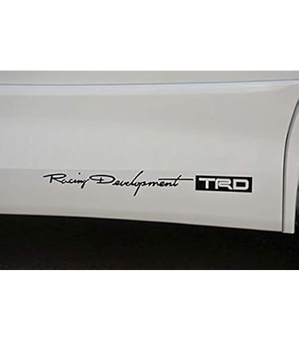 : TRD フロントウィンドウステッカー (ワイド（幅