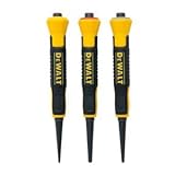 Bi-Material Nail Set 3-Piece: 1/32", 2/32", 3/32" Dewalt Misc. Hand Tools [並行輸入品]
