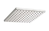 American Standard 1660.688.295 8-Inch Square Rain Showerhead, Satin Nickel [並行輸入品]