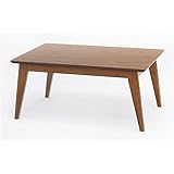 こたつテーブル(ローテーブル/センターテーブル) テリア 本体 【長方形】 幅105cm×奥行75cm 木製 木目調 ファン付きヒーター