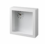 ミレニアム クロックフレーム 正方形 ホワイト ML953-01 ML953-01