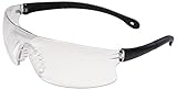 ERB Safety 15529 Invasion Clear Lens, One Size, Black Frame by ERB