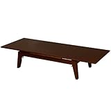 折れ脚 伸長式テーブル グランデウイング 幅120～最大180×奥行75cm ダークブラウン