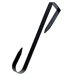 Sterling Metal Wreath Hanger 12 L Black [並行輸入品]