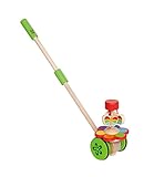 - Dancing Butterflies Wooden Push and Pull Toy