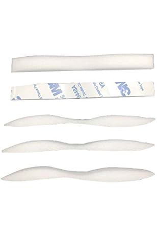 Amazon ノーズパッド 5本入り スポンジ 鼻パッド ノーズテープ 眼鏡 くもり防止 ブリッジ マスク用品 メガネも曇りにくい 快適 54mskp01 ホワイト Wonder Stage ドラッグストア