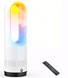 Fenadek 2025最新進化 セラミックヒーター 冷暖両用 タワーファン 省エネ 1200W 速暖 自動首振り 高性能フィルター 安全機能