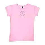 Genuine Mercedes Benzガールズラインストーンキラキラ光るTシャツTシャツ – Sサイズ