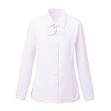 [カーシーエンジョイ] ENJOY EWB386 SOFT STRETCH 長袖リボン付きブラウス(3WAY) ピンク 7