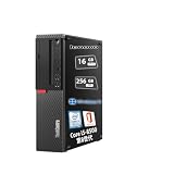【整備済み品】 レノボ デスクトップパソコン Le novo ThinkCentre M720S 第8世代インテル Core i5 8500/MS Office2019&最新Windows11 Pro/USB 3.0/4KHD対応/DP端子輸出/VGA端子輸出/USB3.0端子複数搭載/3.5mmイヤホン端子/DVD (メモリ16GB SSD256GB)