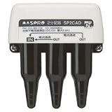 SP2CAD マスプロ電工 2分配器 全端子電流通過型