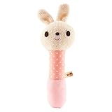 FUN fun (ファンファン） がらがら ニギニギ ステック うさぎ 日本製 17cm アイボリー