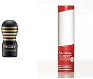 【セット買い】テンガ PREMIUM TENGA プレミアム テンガ バキュームカップ ハード & TENGA ホールローション リアル[REAL] 【潤い超リアル! 本物志向系ロー