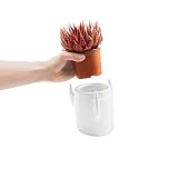Luckies (ラッキーズ)　Rocket Planter　ロケットプランター　LK-LUKROCK　ロケット型 セラミック製 鉢カバー 3号鉢用