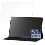 FILMEXT フィルム アイリスオーヤマ LUCA DP-DF163S-B/DP-FF-164U-B 用 保護フィルム ブルーライトカット 反射低減