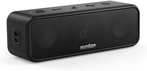 Anker Soundcore 3 Bluetooth スピーカー/ IPX7 防水/チタニウムドライバー/デュアルパッシブラジエーター/BassUpテクノロジー/アプリ対応/イコライザー設定/USB-C接続/ 24時間連続再生/ Part