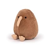 Kiwi Bird 5インチ ぬいぐるみ リトルキウイバード ぬいぐるみ - リアルな5インチの茶色の凝った動物、かわいい小さなぬいぐるみ 子供や友達へのギフトに